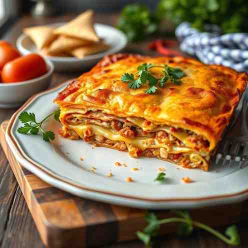 Sweet & Savory Lasagna Casserole Dish - Dominican Pastelón